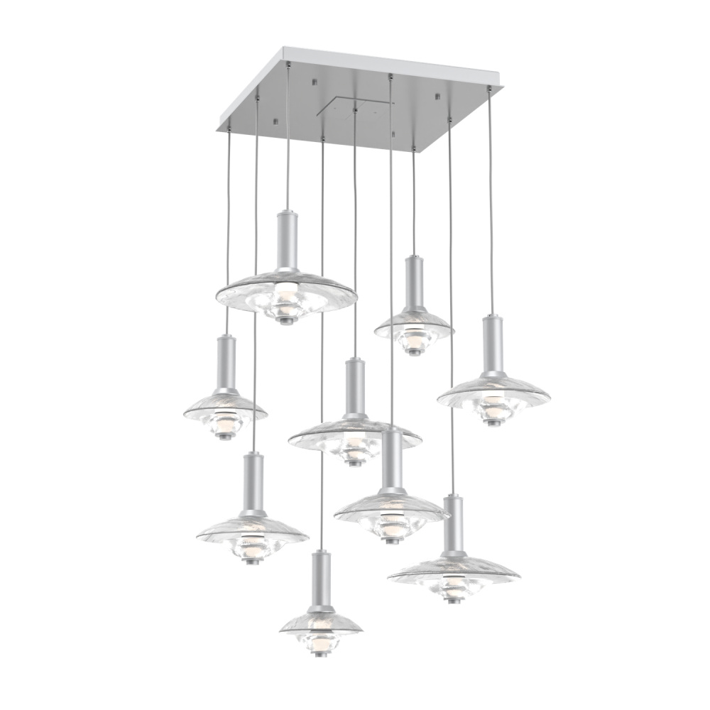 Cirrus Square 9pc Multi-Pendant