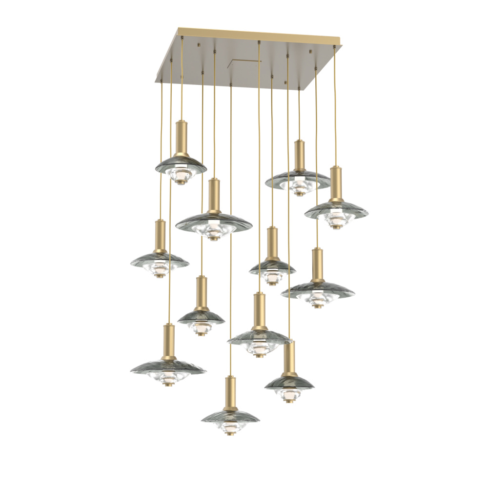 Cirrus Square 12pc Multi-Pendant