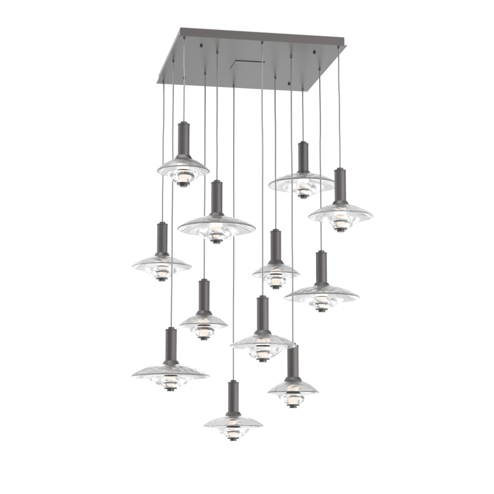 Cirrus Square 12pc Multi-Pendant