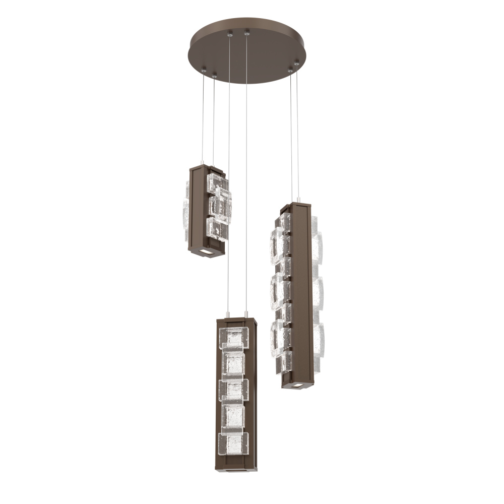 Tessera Round Round 3pc Multi-Pendant