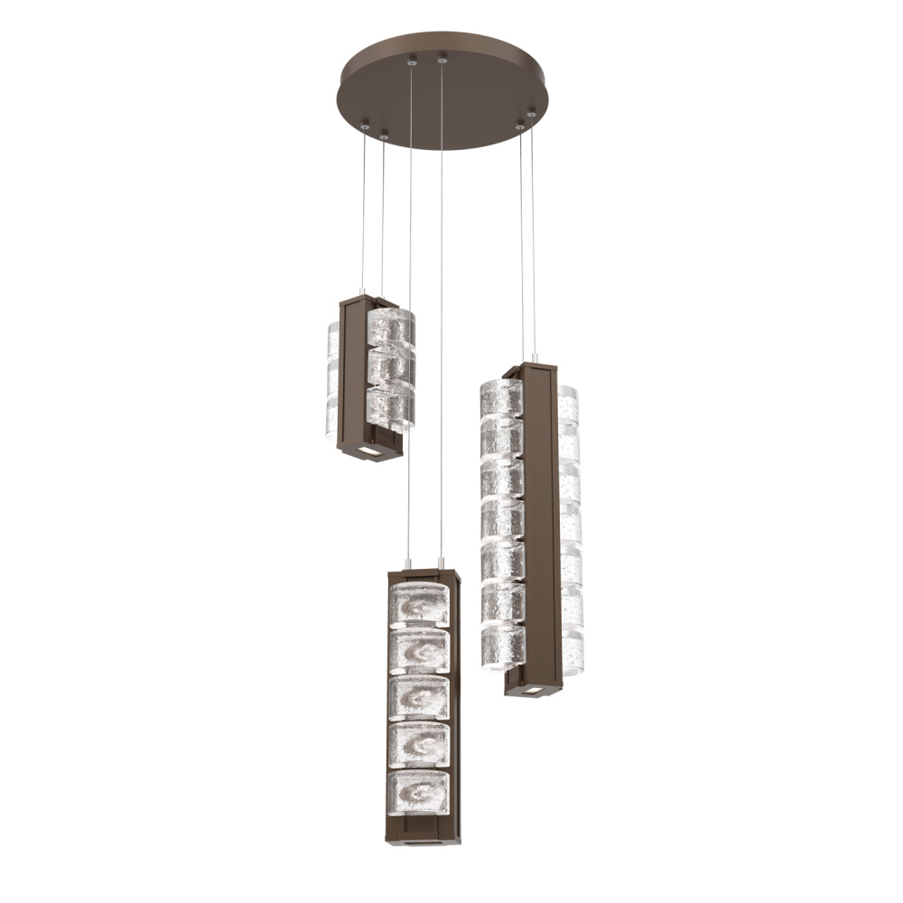 Tessera Round 3pc Multi-Pendant