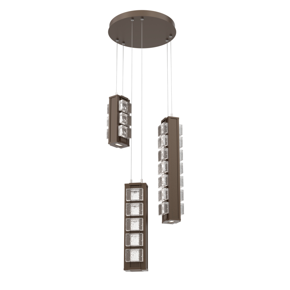 Tessera Round 3pc Multi-Pendant