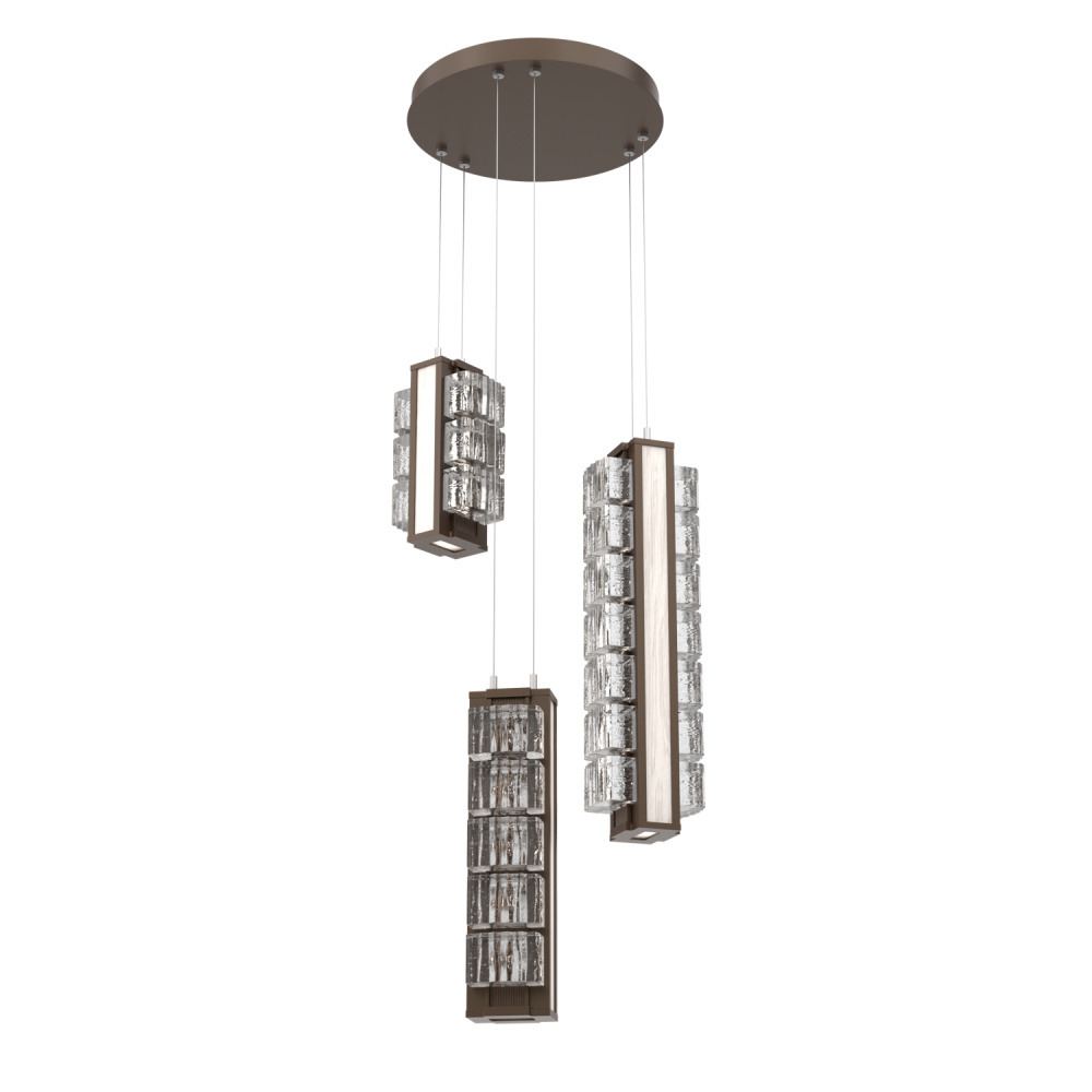 Tessera Round Round 3pc Multi-Pendant