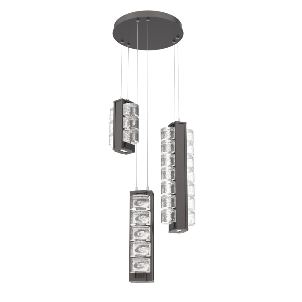 Tessera Round Round 3pc Multi-Pendant