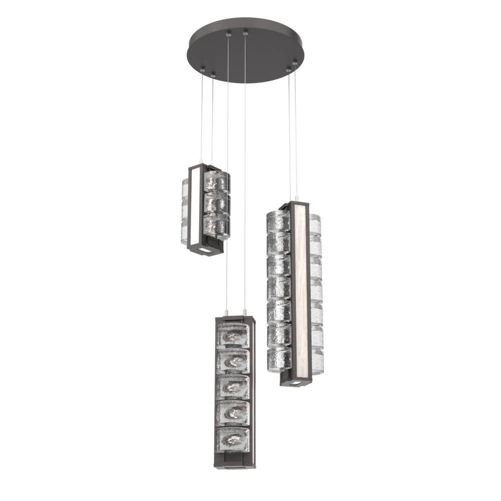 Tessera Round Round 3pc Multi-Pendant