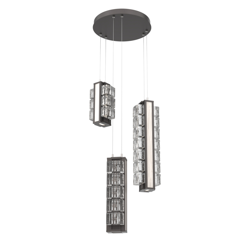 Tessera Round 3pc Multi-Pendant