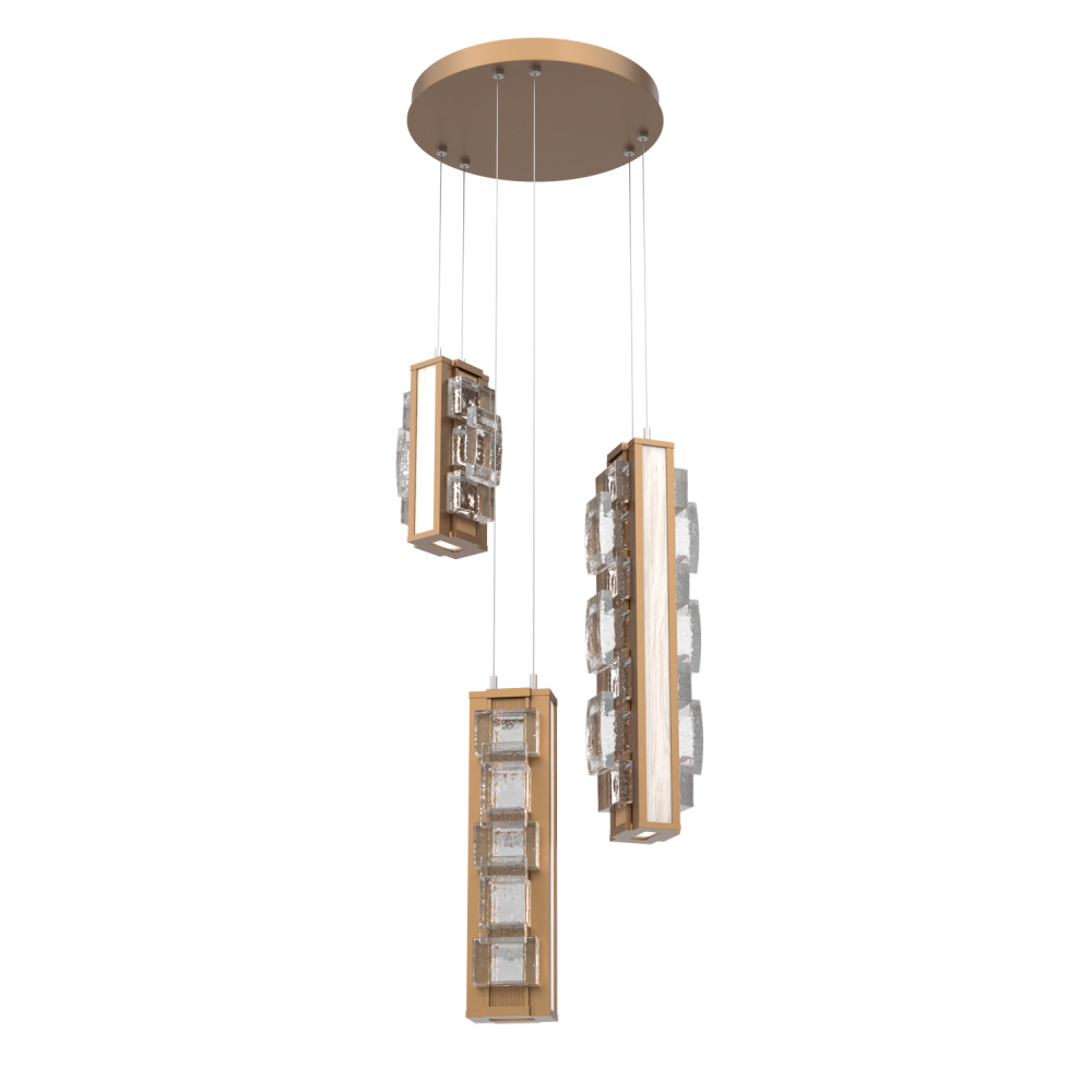 Tessera Round Round 3pc Multi-Pendant