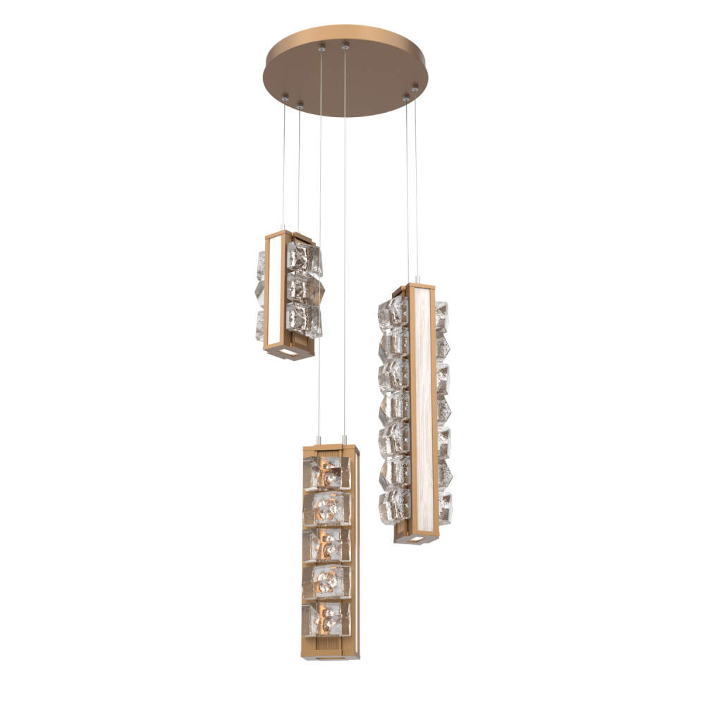 Tessera Round Round 3pc Multi-Pendant