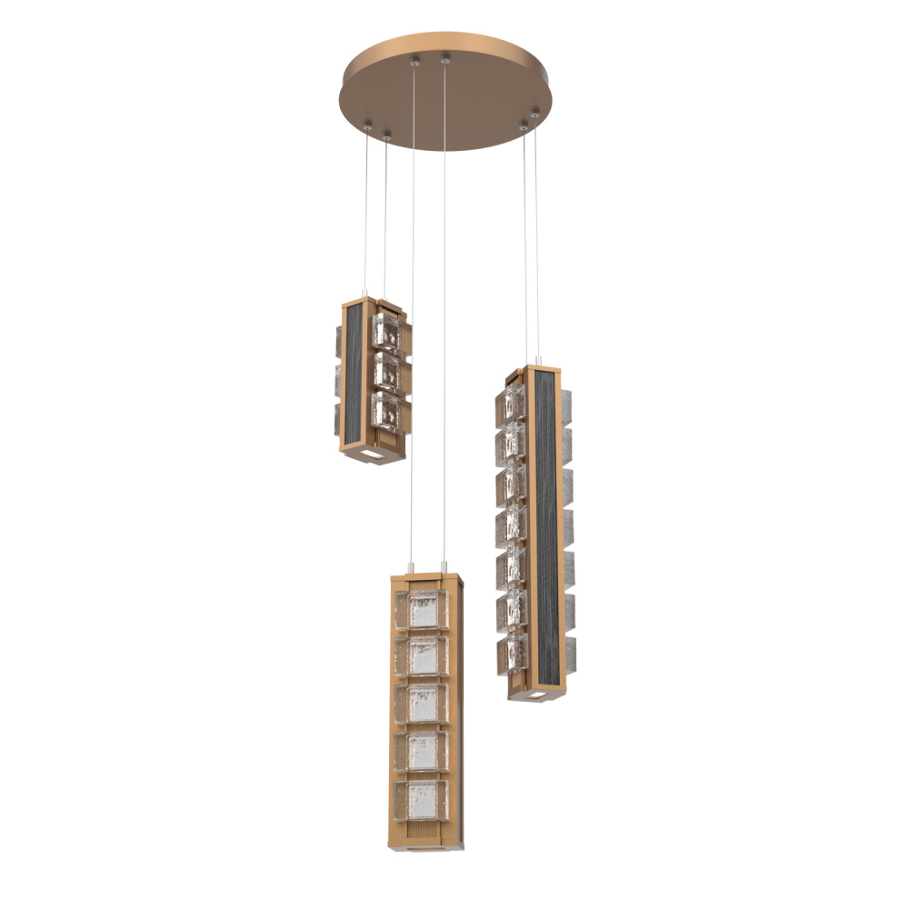 Tessera Round 3pc Multi-Pendant