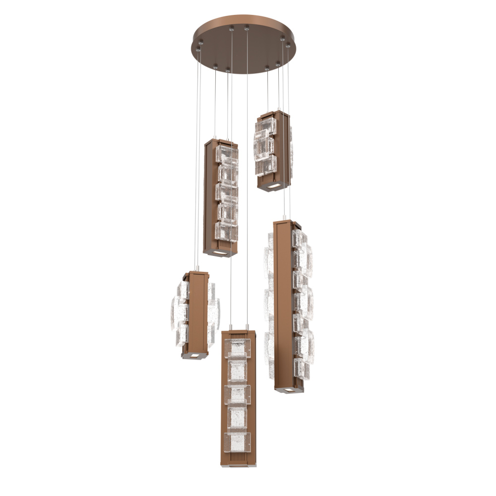 Tessera Round 5pc Multi-Pendant