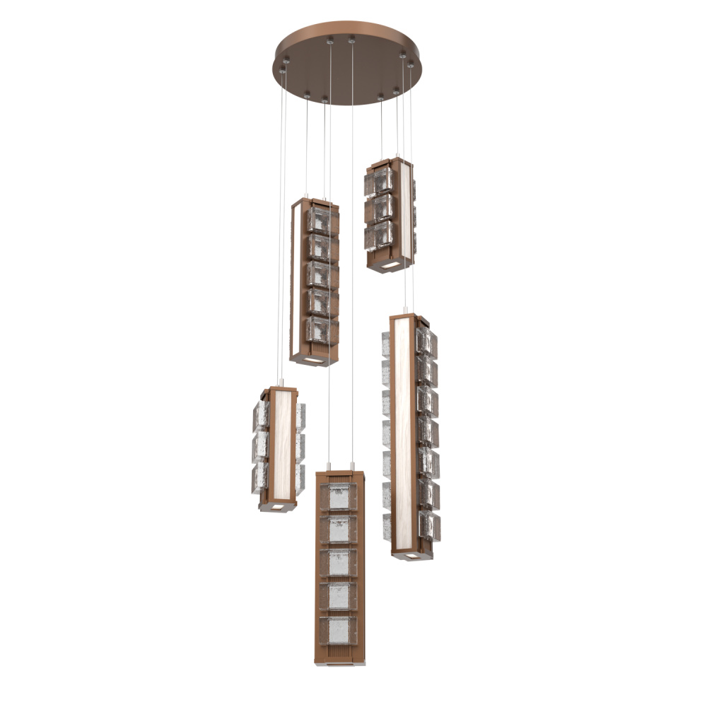 Tessera Round 5pc Multi-Pendant