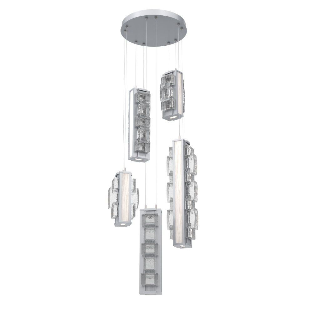 Tessera Round 5pc Multi-Pendant
