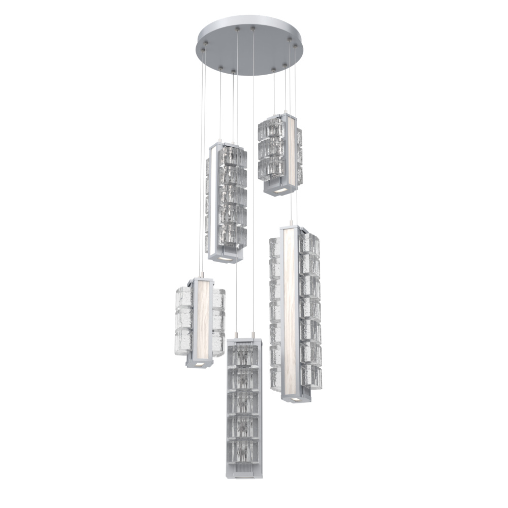 Tessera Round 5pc Multi-Pendant