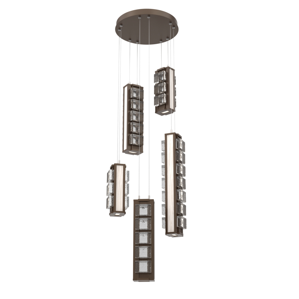 Tessera Round 5pc Multi-Pendant