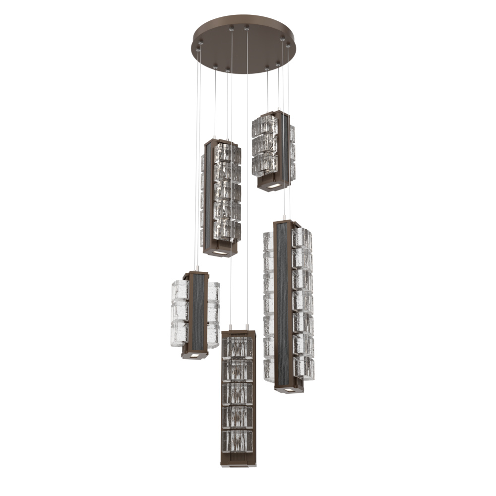 Tessera Round 5pc Multi-Pendant