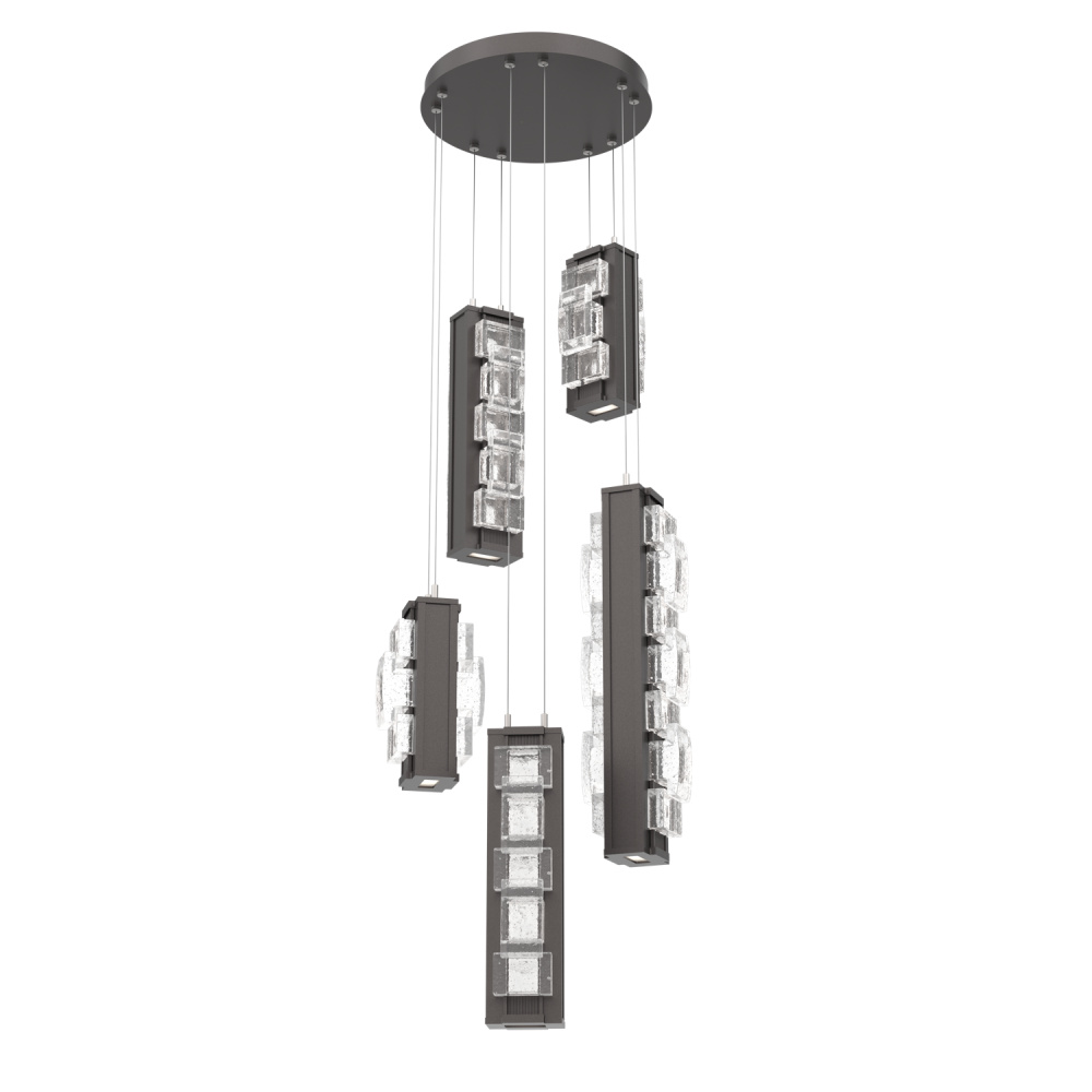 Tessera Round 5pc Multi-Pendant