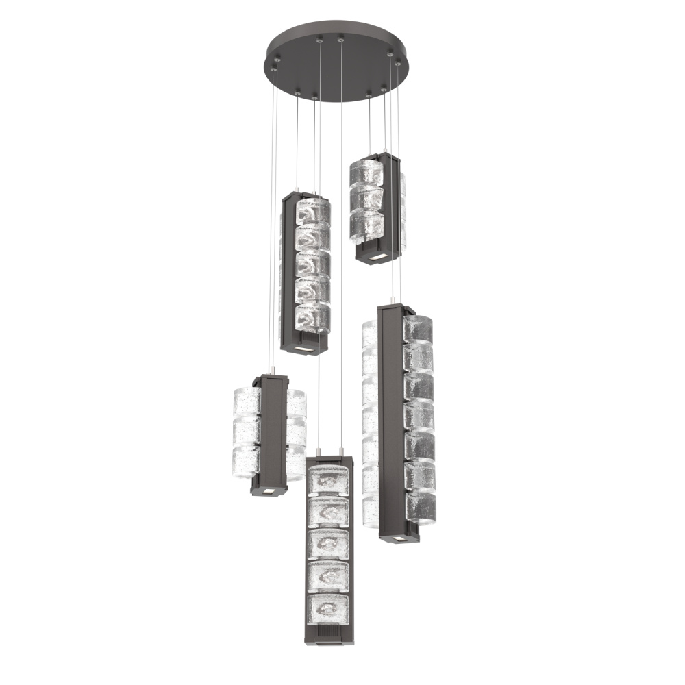 Tessera Round 5pc Multi-Pendant