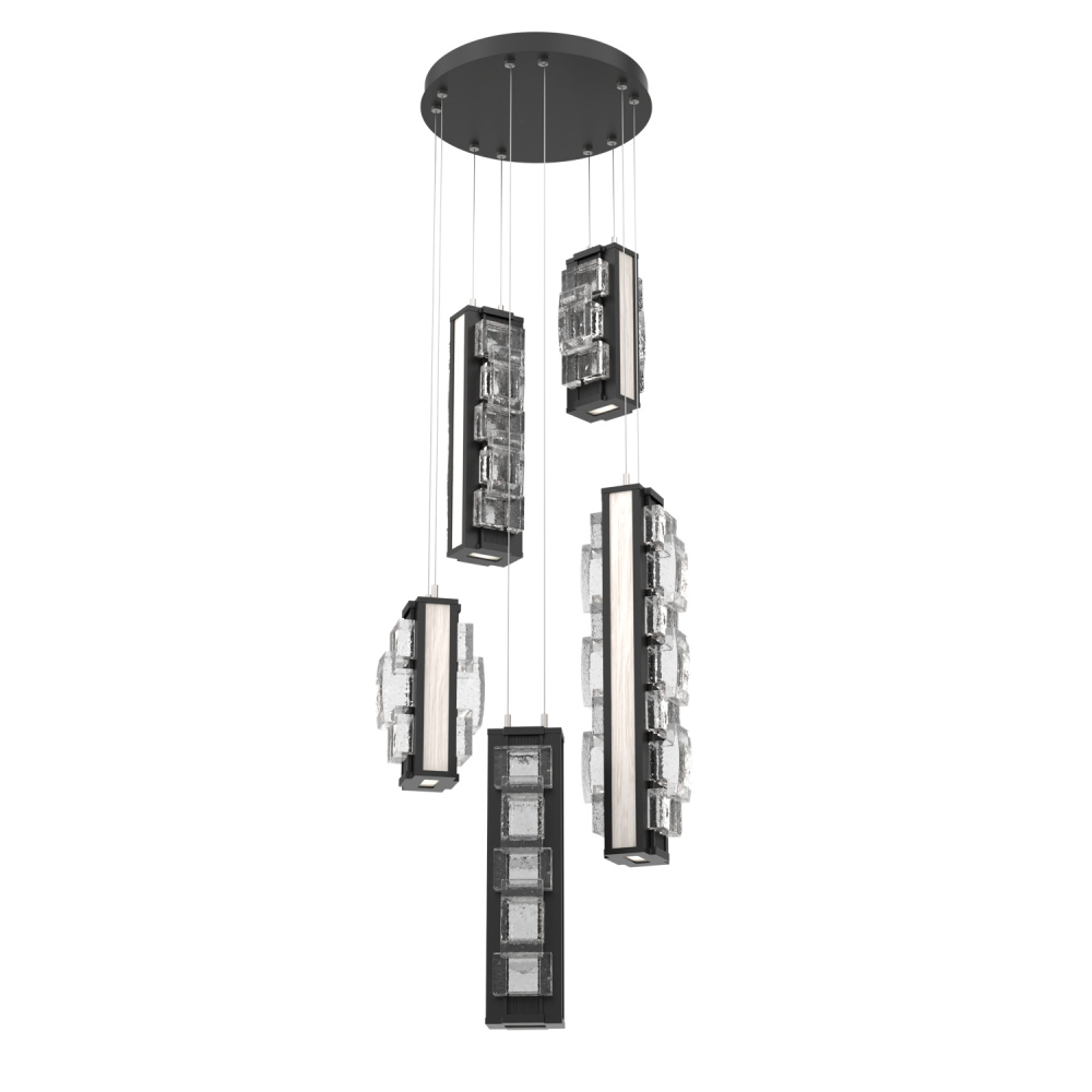 Tessera Round 5pc Multi-Pendant