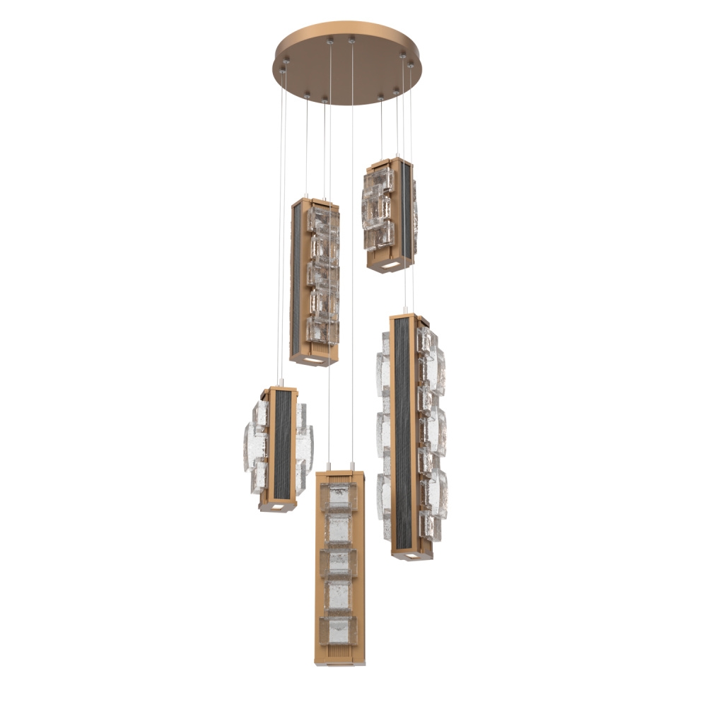 Tessera Round 5pc Multi-Pendant