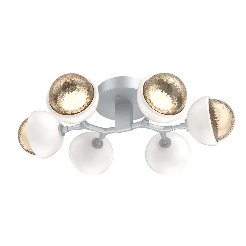 Cabochon Flush Mount Classic Silver