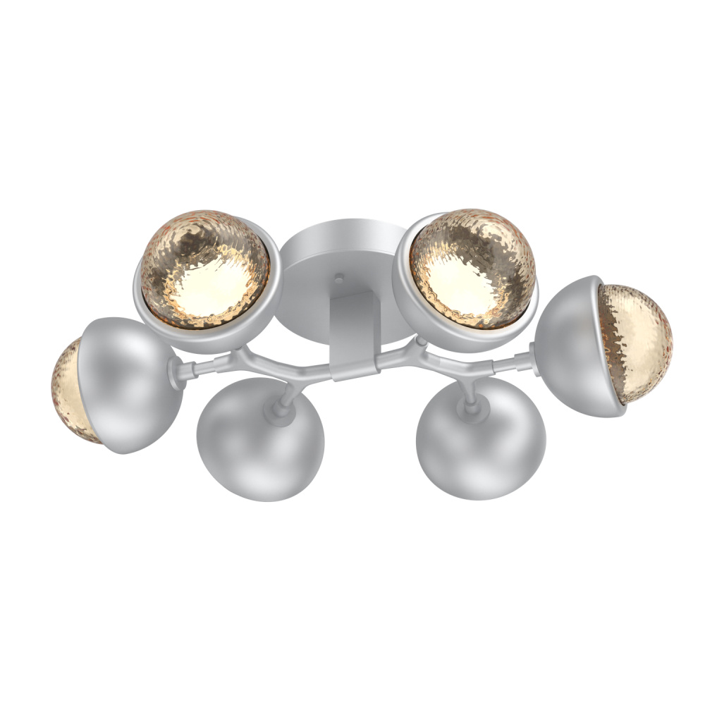 Cabochon Flush Mount Classic Silver