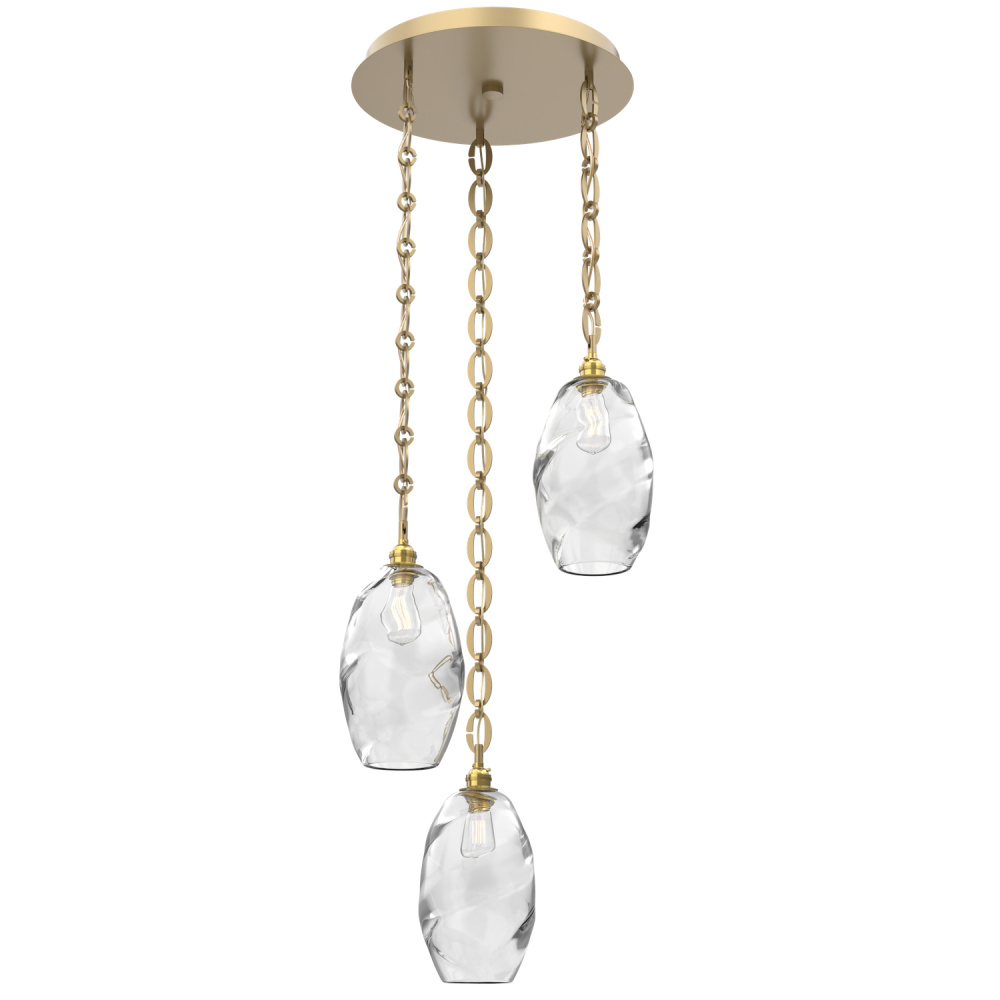 Ellisse Round 3pc Multi-Pendant Chain