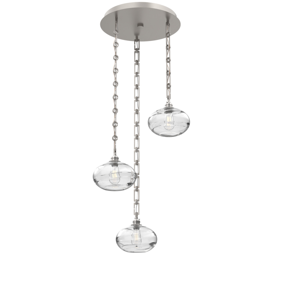 Coppa Round 3pc Multi-Pendant Chain