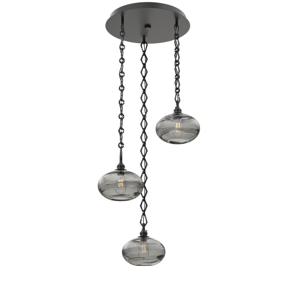 Coppa Round 3pc Multi-Pendant Chain