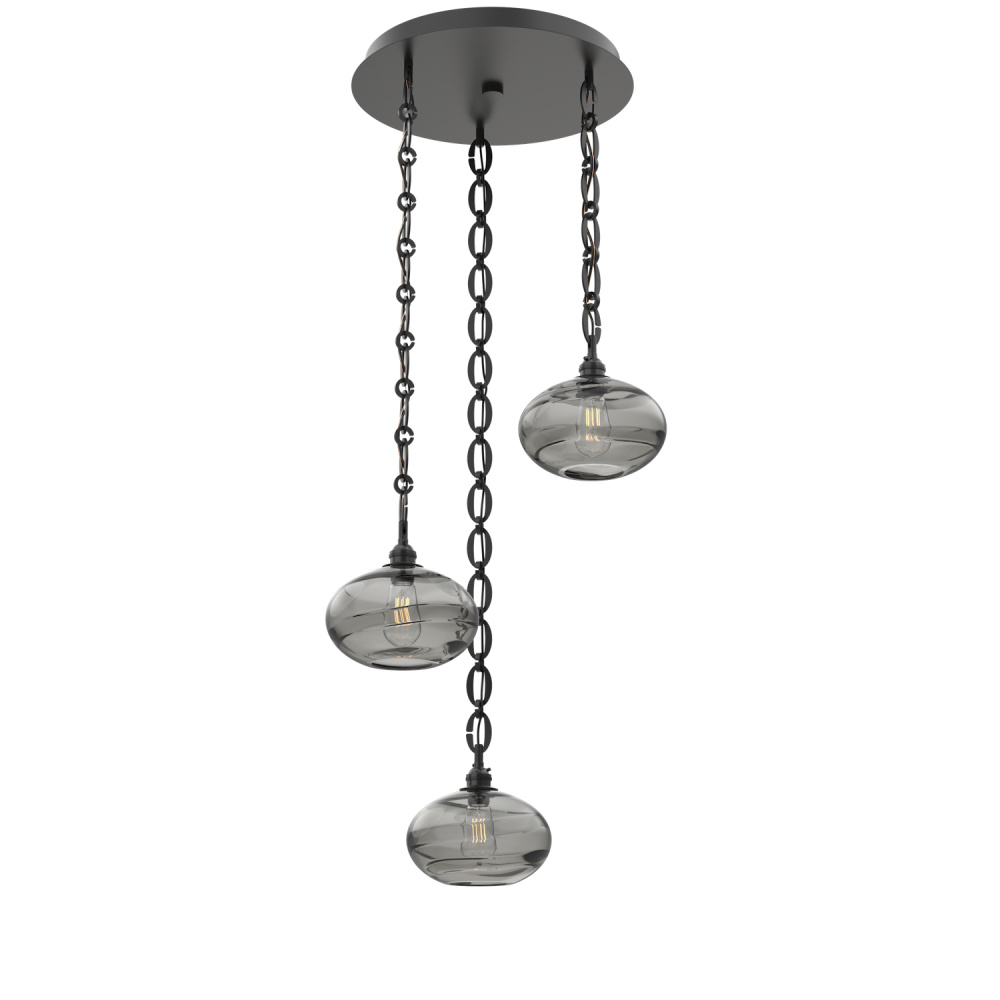 Coppa Round 3pc Multi-Pendant Chain