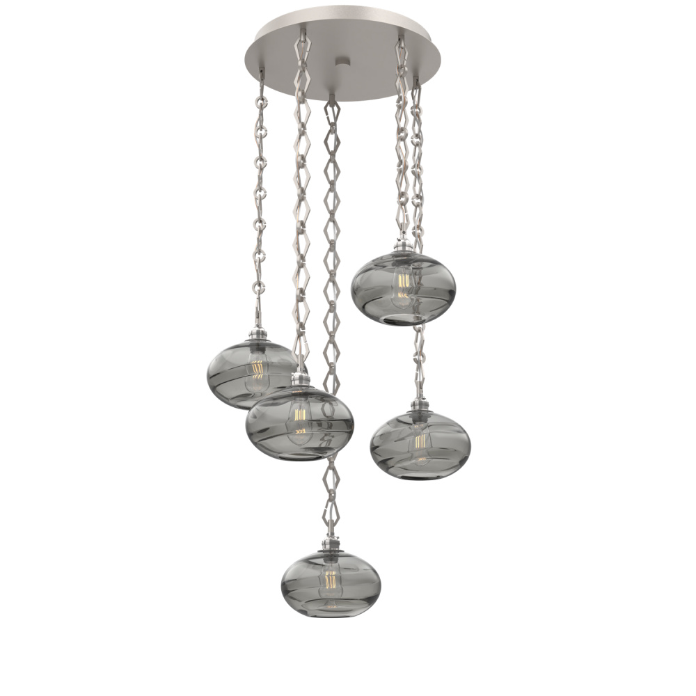Coppa Round 5pc Multi-Pendant Chain