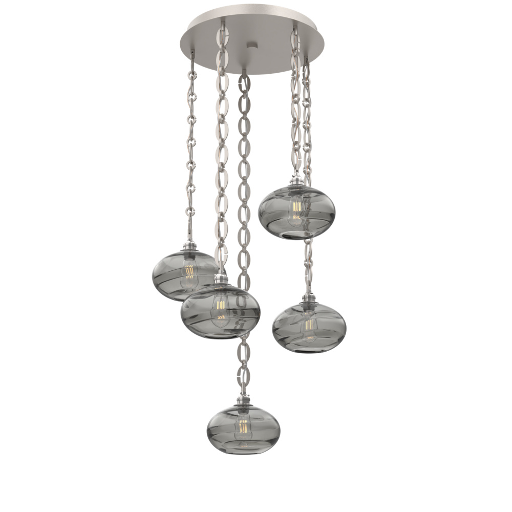 Coppa Round 5pc Multi-Pendant Chain