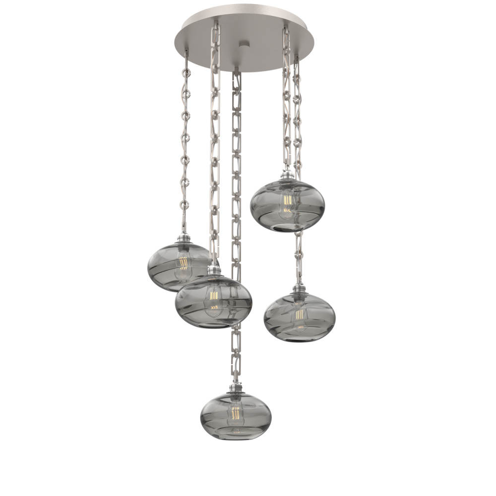 Coppa Round 5pc Multi-Pendant Chain