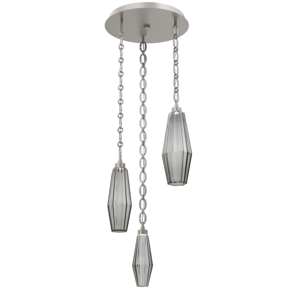 Aalto Round 3pc Multi-Pendant Chain