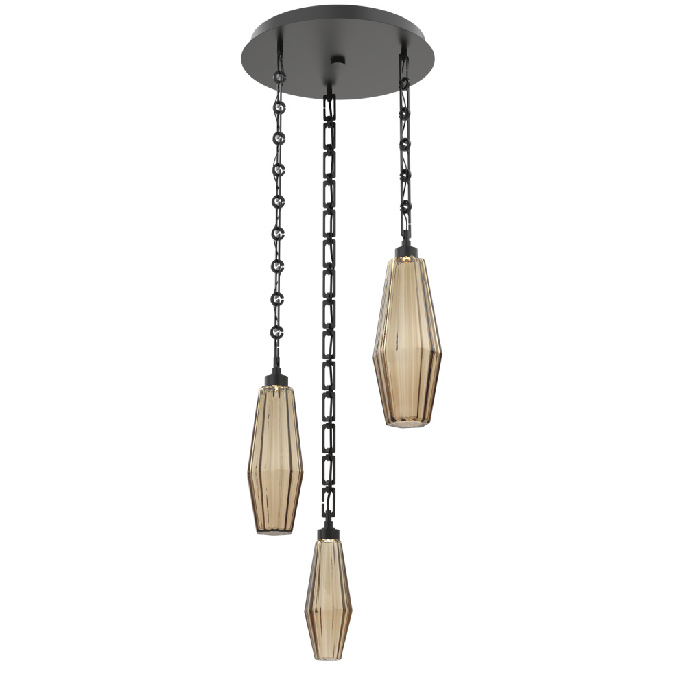 Aalto Round 3pc Multi-Pendant Chain