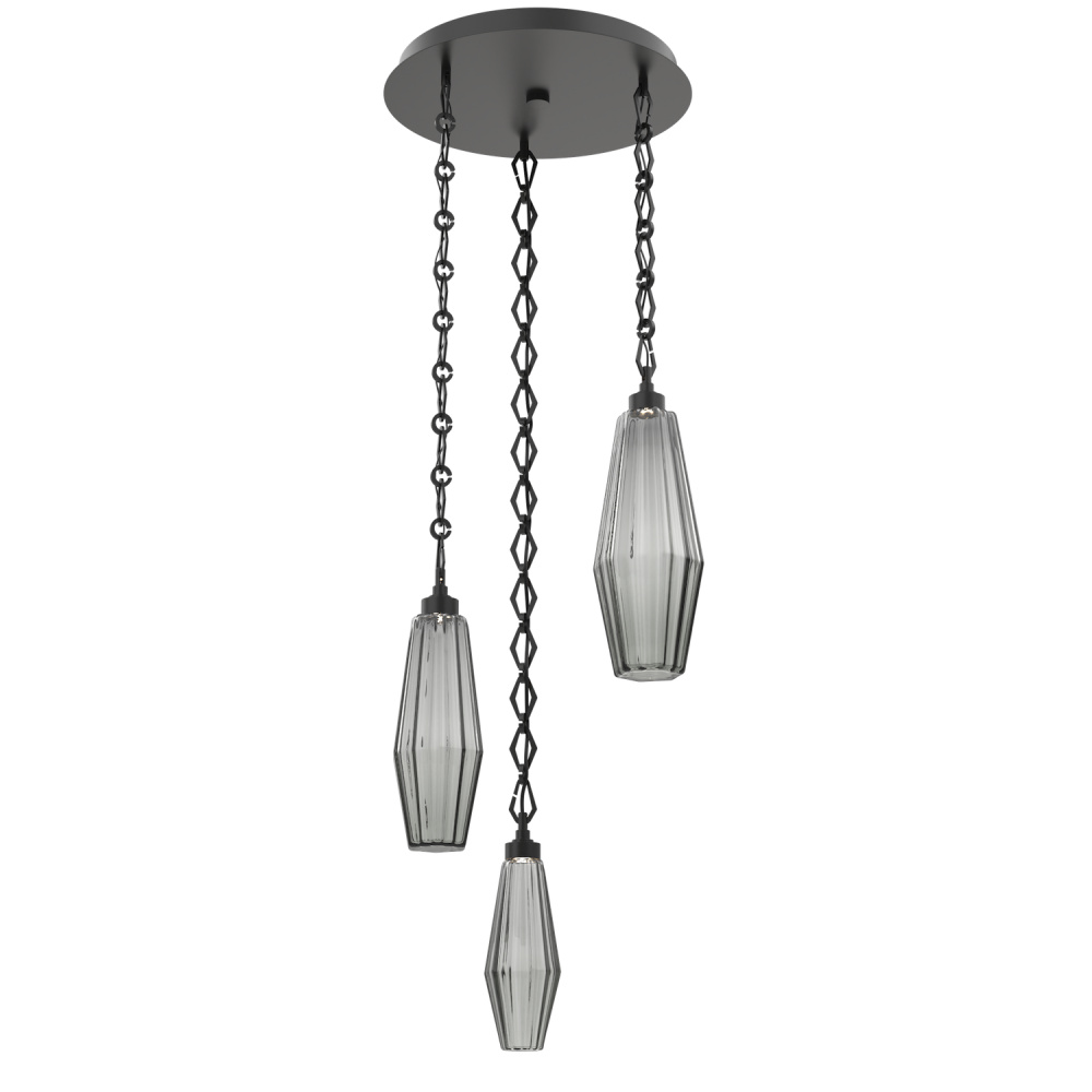 Aalto Round 3pc Multi-Pendant Chain