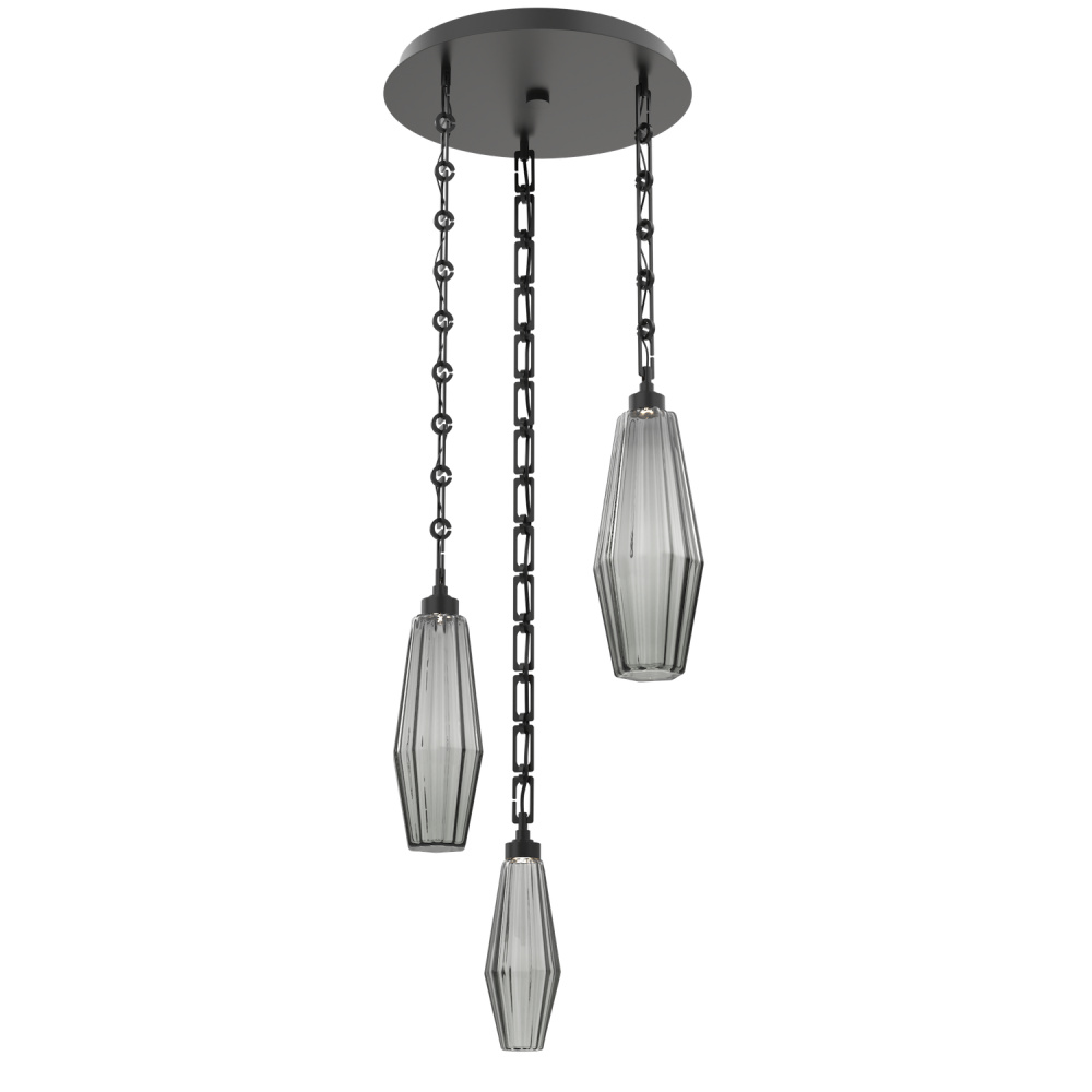 Aalto Round 3pc Multi-Pendant Chain