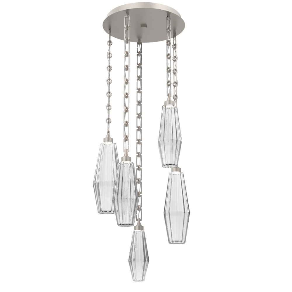 Aalto Round 5pc Multi-Pendant Chain