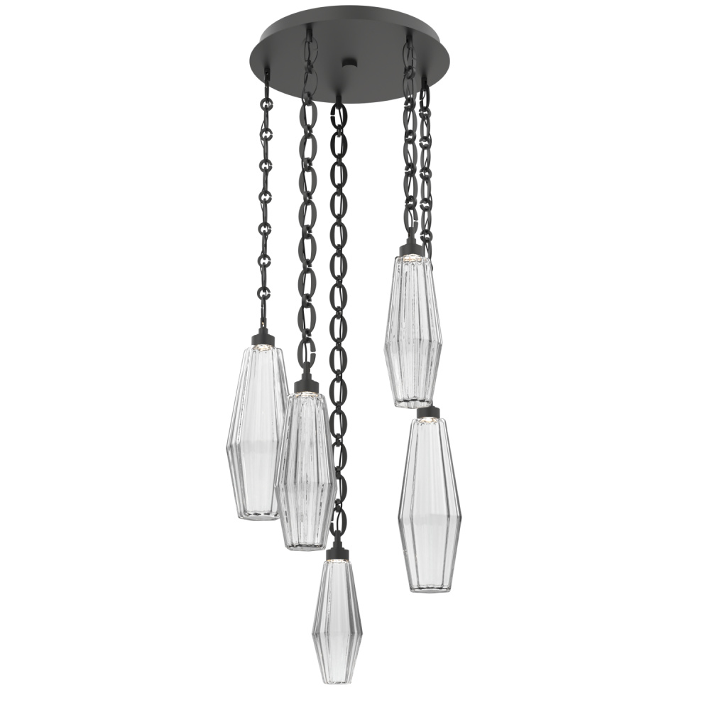 Aalto Round 5pc Multi-Pendant with Chain