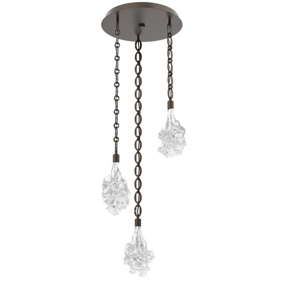 Blossom Round 3pc Multi-Pendant Chain