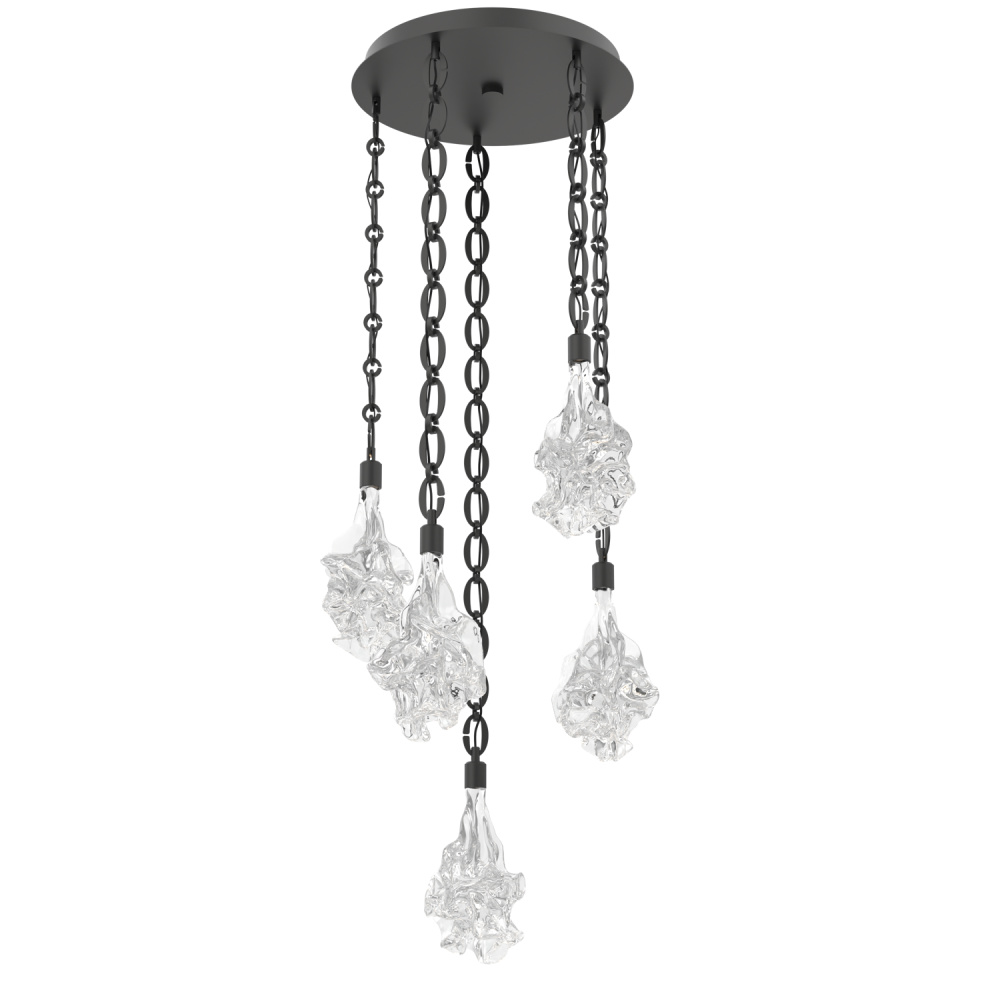 Blossom Round 5pc Multi-Pendant Chain