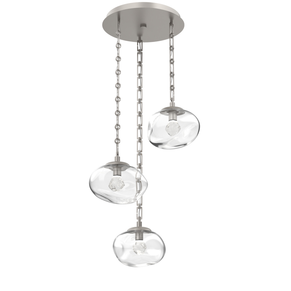 Nova Round 3pc Multi-Pendant Chain (LED)