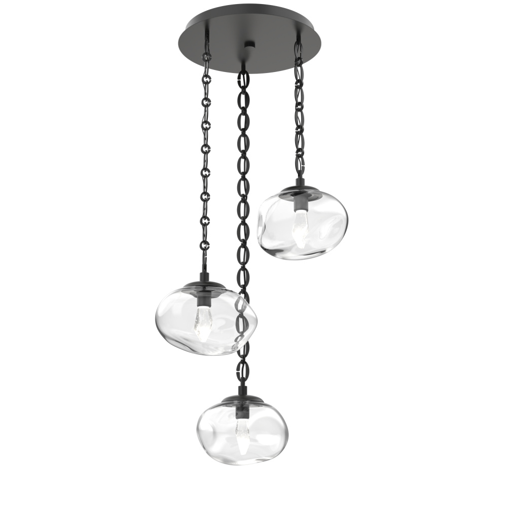 Nova Round 3pc Multi-Pendant Chain (LED)
