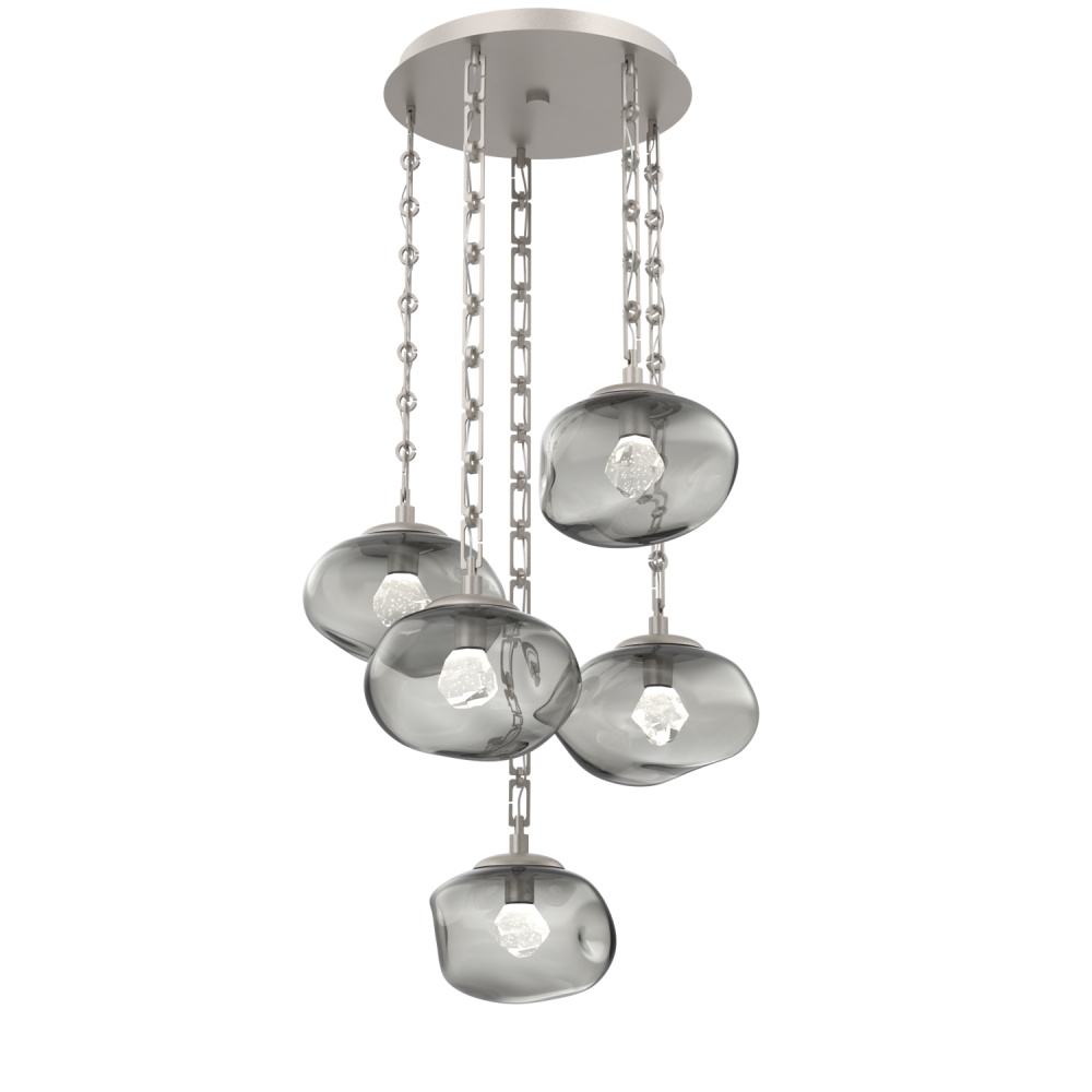 Nova Round 5pc Multi-Pendant Chain (LED)