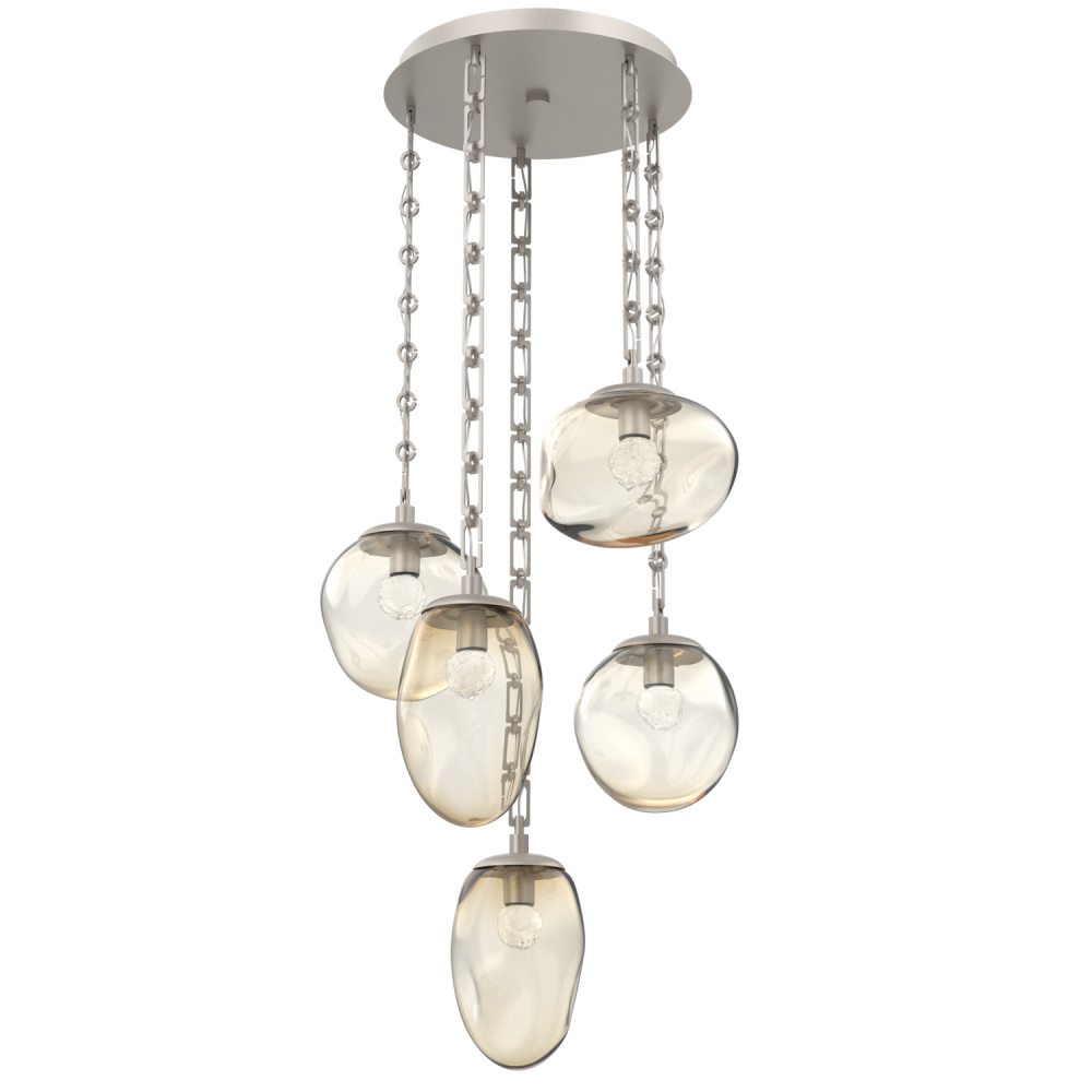 Cosmos Round 5pc Multi-Pendant Chain (LED)