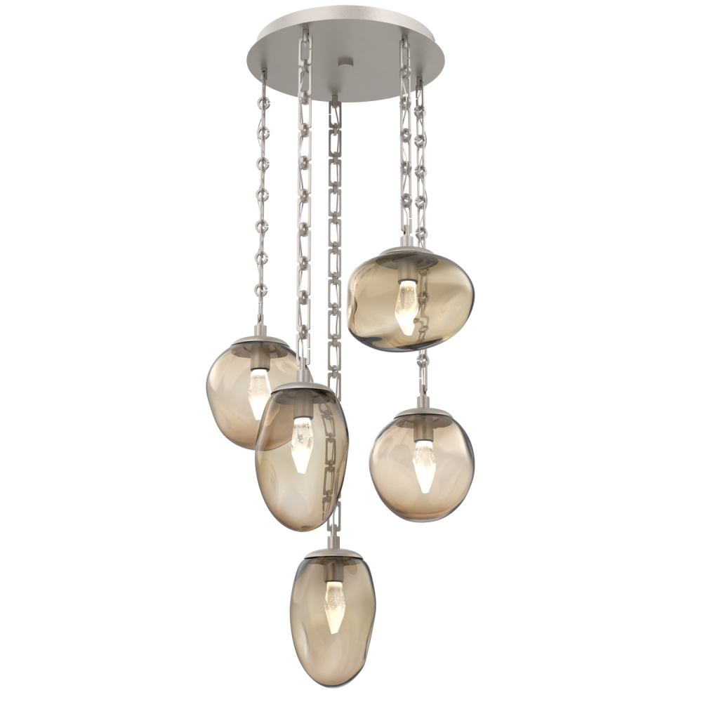 Cosmos Round 5pc Multi-Pendant Chain (LED)