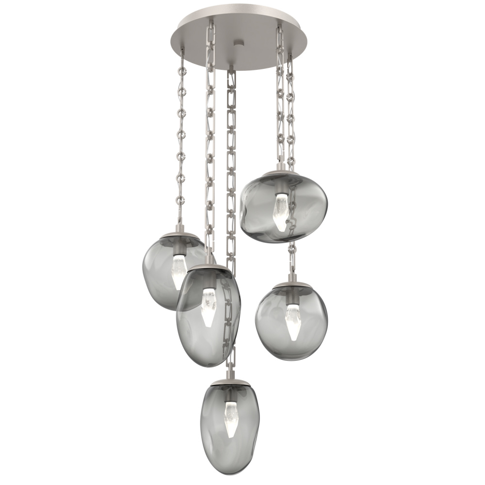 Cosmos Round 5pc Multi-Pendant Chain (LED)
