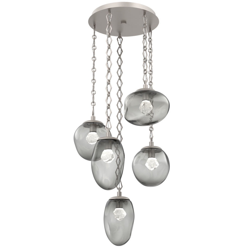 Cosmos Round 5pc Multi-Pendant Chain (LED)