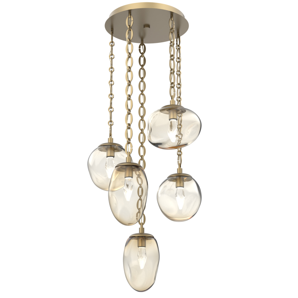 Cosmos Round 5pc Multi-Pendant Chain (LED)