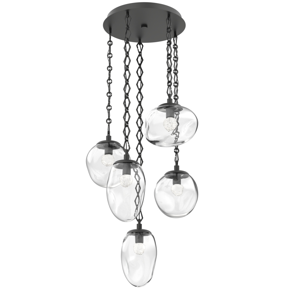 Cosmos Round 5pc Multi-Pendant Chain (LED)