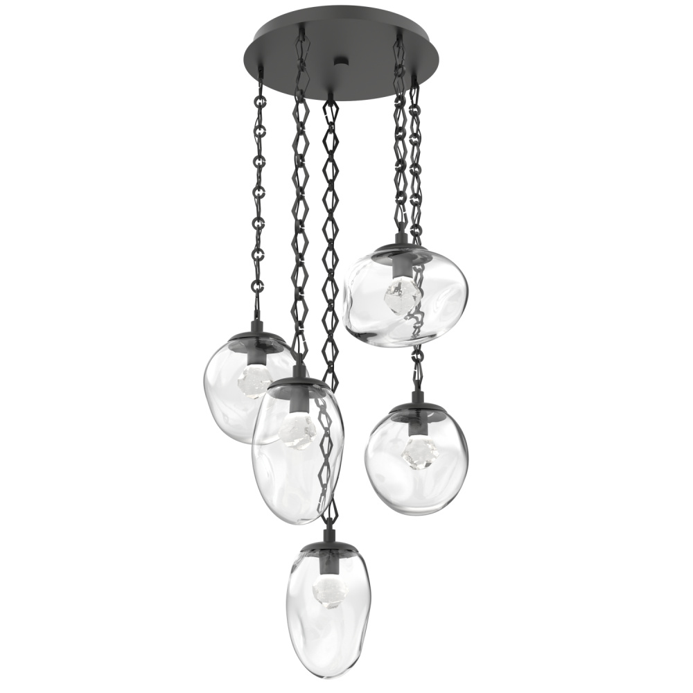 Cosmos Round 5pc Multi-Pendant Chain (LED)